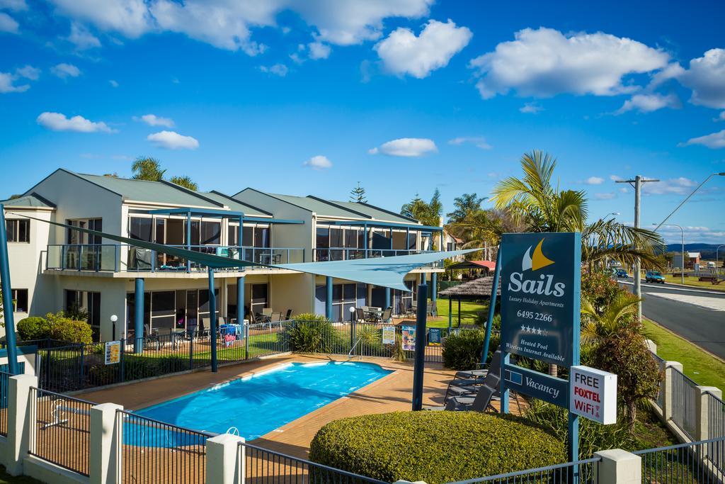 Sails Luxury Apartments Merimbula Bagian luar foto